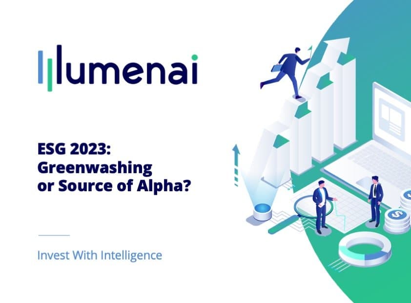 ESG 2023 Greenwashing r source of alpha